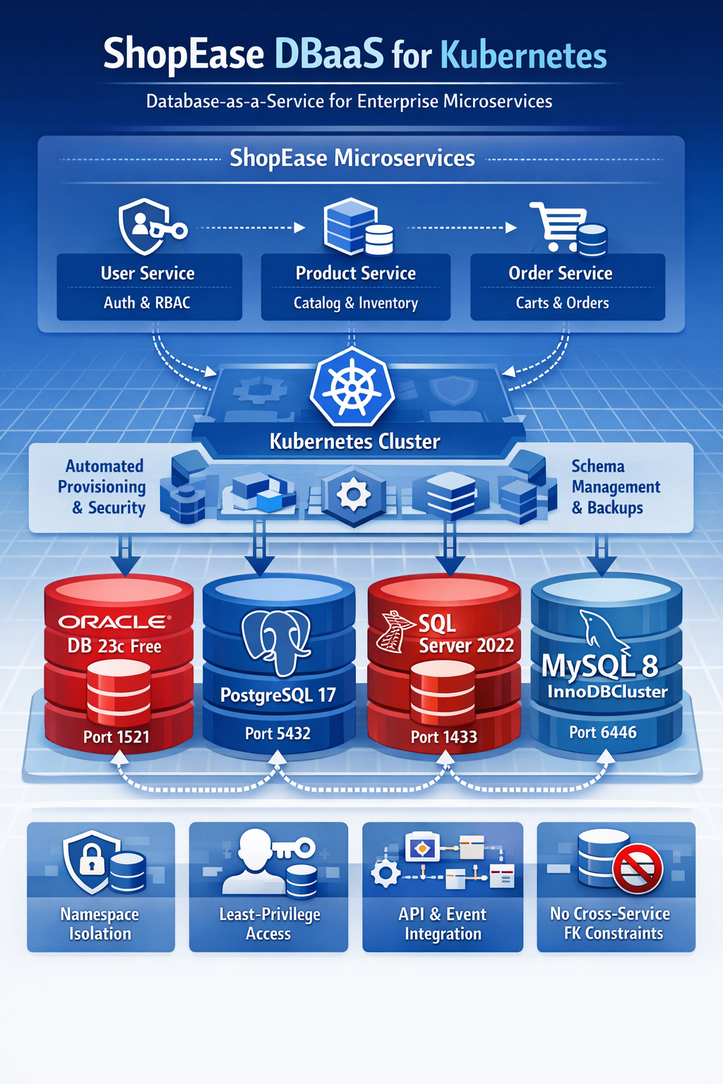 Database as a Service on Kubernetes